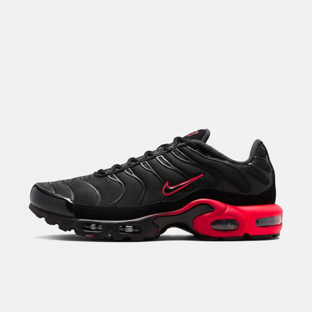 Nike Air Max Plus Black Bright Crimson
